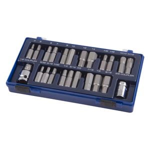 Kincrome 1/2" Drive 23 Piece Hex and Spline Drive Socket Set