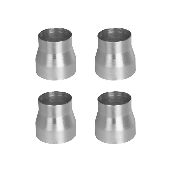 Deflecto 100-125mm Aluminium Duct Increaser/Decreaser - 4 Pack