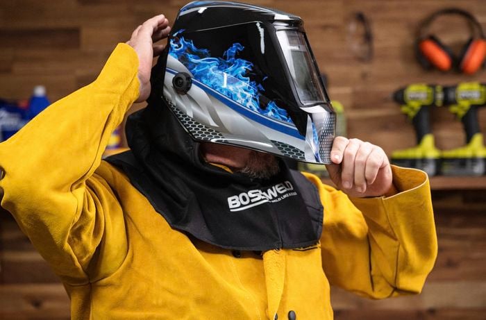 Mig welding requires safety and preparation