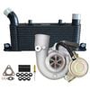 Upgrade Billet Turbo Charger With 64mm Intercooler For Mitsubishi Pajero Nm / Np 4m41 3.2l 2000-2006