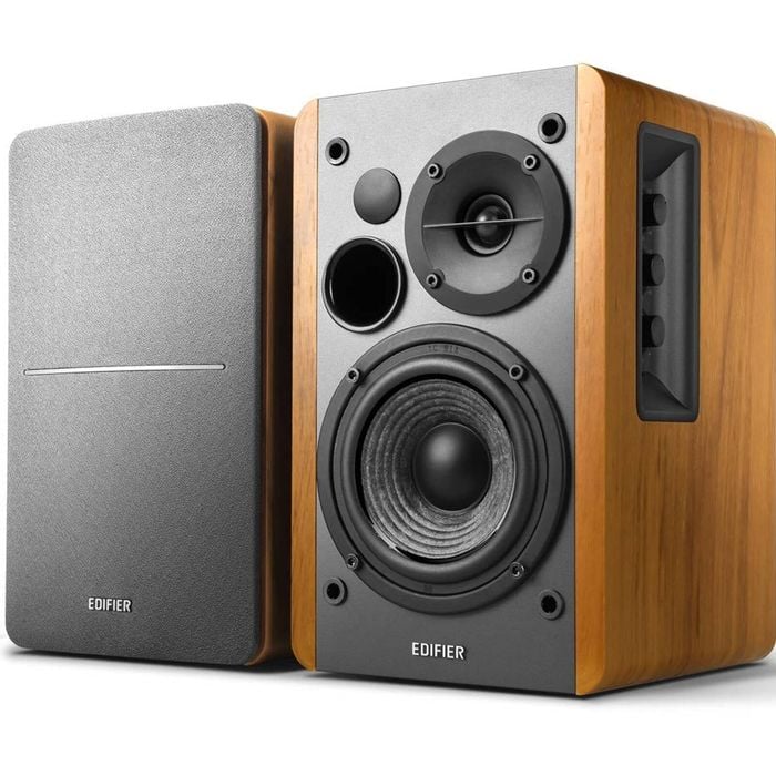 Edifier R1280DB 2.0 Lifestyle Bookshelf Bluetooth Speakers - Brown
