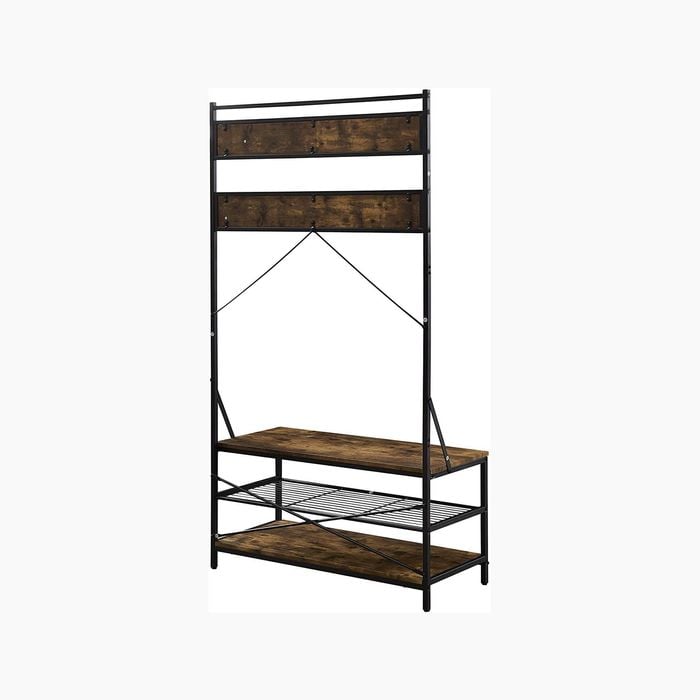 IHOMDEC Tier Entryway Coat Shoe Rack and Storage Shelves - Main Image