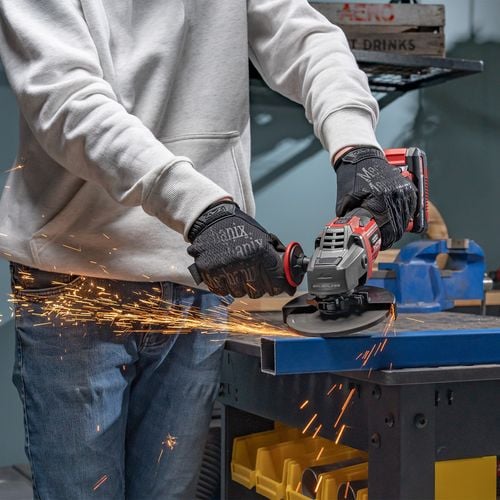 Ozito pxc 18v 125mm brushless angle grinder sale