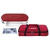 4pc Anchor Hocking Bake-N-Take Hot/Cold Glass Dish/Casserole/Lid Set - Red