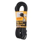 Arlec 5m Black Piggy Back Extension Lead