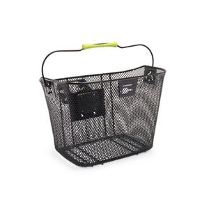 Decathlon - Front Bike Basket 500, 12 Litres, Handlebar 22.2-31.8 Mm - One Size