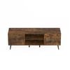 Ufurniture TV Cabinet Entertainment Unit 140cm Walnut