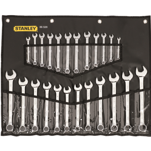 Stanley 24 Piece Metric & A/F Combination Spanner Set
