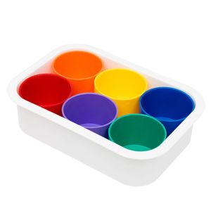 All Set Art Palette Cups with Silicone Lids - 6 Pack