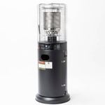 Mimosa Matte Black Outdoor Area Gas Heater