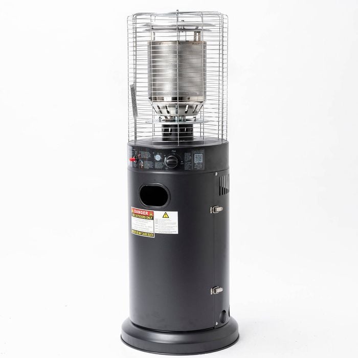 Mimosa Matte Black Outdoor Area Gas Heater