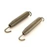 XYT World 2Pcs Exhaust Spring Pipe Muffler 80mm Black Fit For Aprilia Husqvarna Kawasaki TM Steel