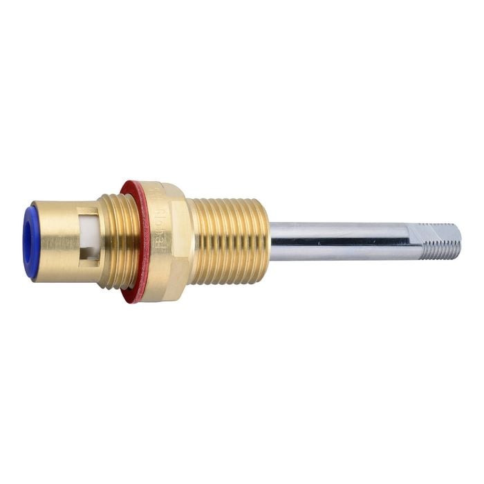 Shaw & Mason Chrome 1/4 Turn Clockwise Ceramic Disc Wall Spindle