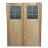 STILLA Garden Shed Accessory Cedar Double Door Kit