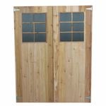 STILLA Garden Shed Accessory Cedar Double Door Kit