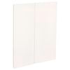 Kaboodle Feta Whip V Modern Corner Wall Cabinet Door - 2 Pack