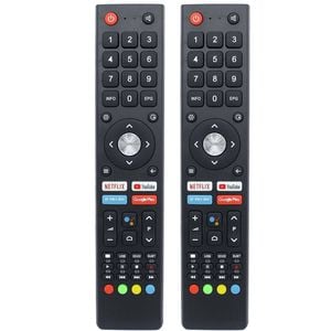 [2 PACK] RM-C3362 RM-C3367 RM-C3407 Replacement Remote for JVC Smart TV Televisions