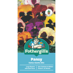 Fothergill's Pansy Swiss Giants Mixed Flower Seeds