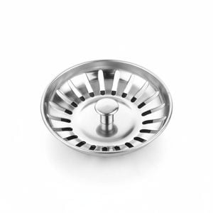 2Pack Kitchen Sink Strainer Plug Drain Stopper Filter 304 SS 79mm