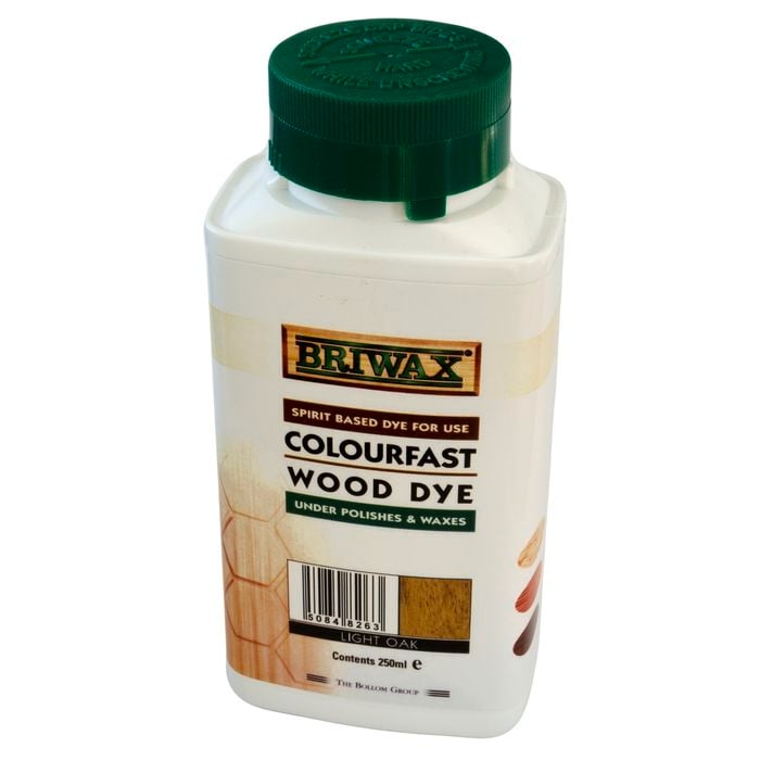 Briwax 250ml Light Oak Spirit Based Timber Dye