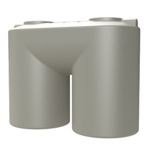 Melro Tanks 5000L Beige Slimline 5010 Poly Water Tank