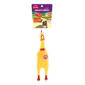 Paws & Claws Squawking Vinyl Chicken 32cm