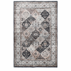 Fab Habitat 60x180cm Multicolour Shilloi Machine Washable Rug