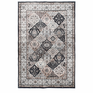 Fab Habitat 60x180cm Multicolour Shilloi Machine Washable Rug