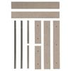 Kaboodle 600mm Raw Board Oven Tower Pack - Raw Board