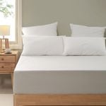 Dreamaker Stain Resistant Waterproof Mattress Protector - Queen Bed