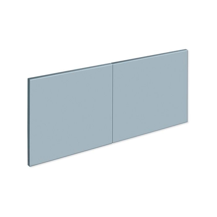 Kaboodle 750mm Danish Blue Modern Overhead Door - 2 Pack