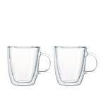 Bodum Bistro Double Wall Mug 300ml Set of 2