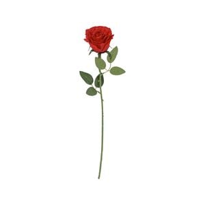 50cm Red Open Rose Artificial Flower