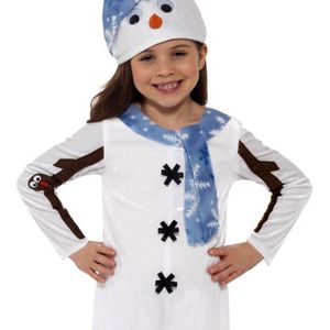 Christmas Snowman Toddlers Fancy Dress Costume - Toddler