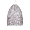Oriel Lighting Serang Cane Pendant Light Shade Only White 35cm
