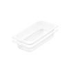 SOGA 1/3 GN Polycarbonate Food Pan 65mm Clear 2 Pack