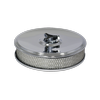 Chrome Air Cleaner 9" Diam x 2" High Suit Holley Edelbrock with 5-1/8" Neck