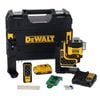 DeWALT 18V XR 3x360 Remote Control Green Beam Laser DCLE34035D1-XE