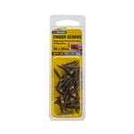 Zenith 8G x 25mm Florentine Bronze Timber Screw - 25 Pack