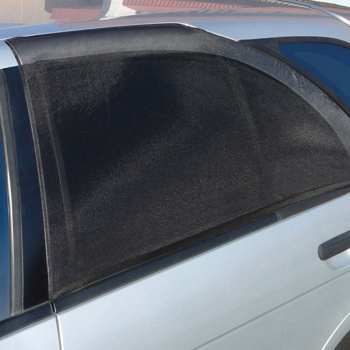 2x Car Rear Window Sun Shades 82cm X 60cm Uv Cover Car Window Curtain Universal Large/curve
