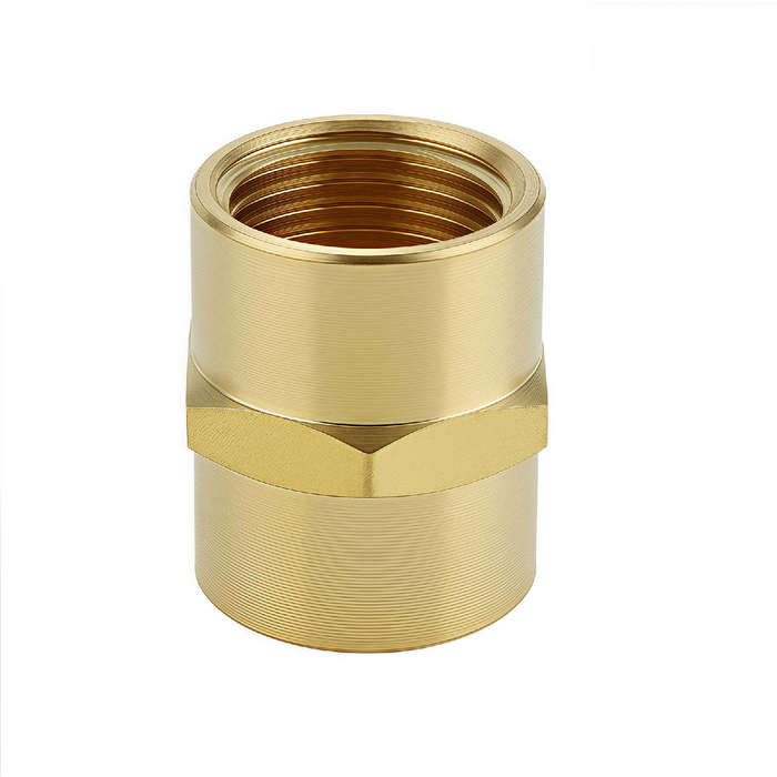 Kinetic - 15mm Brass Threaded Hex Socket LF