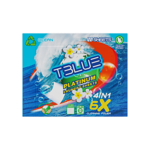 TBLUE Laundry Sheets (100 Loads) Ocean $0.23 per Load