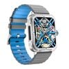 TODO Bluetooth Smart Watch Monitor Heart Rate Bpm Blood Pressure - Blue