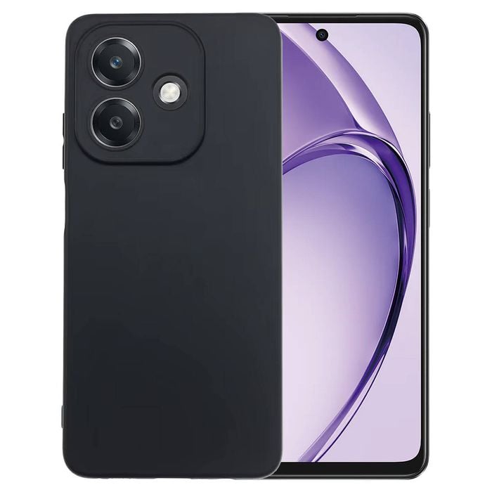 MEZON OPPO A40 4G Black Ultra Slim TPU Gel Back Case