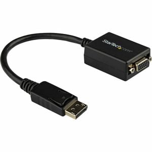 Startech.com Displayport To Vga Adapter, Active Dp To Vga Converter, 1080p Video Dp To Vga Monitor Adapter Dongle