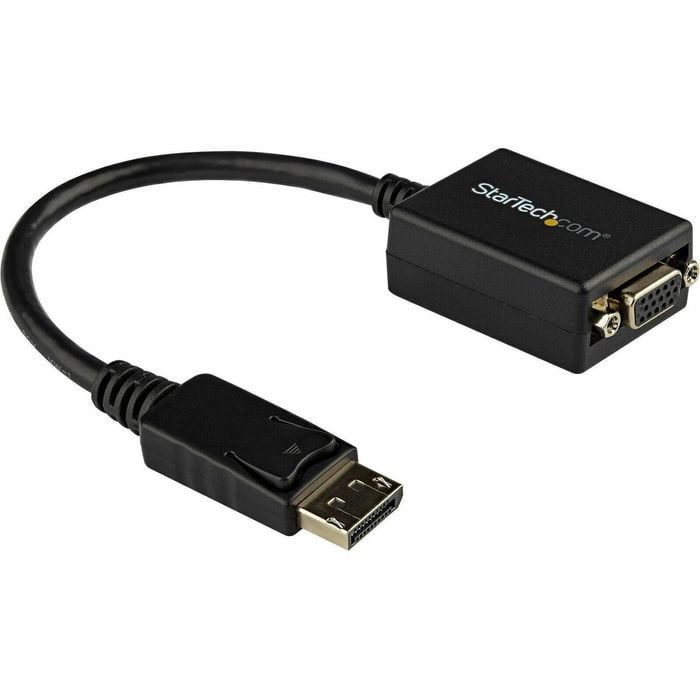 Startech.com Displayport To Vga Adapter, Active Dp To Vga Converter, 1080p Video Dp To Vga Monitor Adapter Dongle