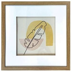 Frankie & Me Shadow Square Picture Frame Home/Office Photo Decor 4cm Dark Oak