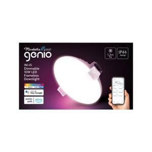 Mirabella Genio Wi-Fi Dimmable 10W LED Frameless Downlight