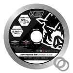 Full Boar 125mm Continuous Rim Diamond Blade