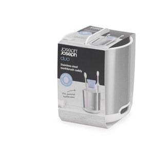 Joseph Joseph Duo Stainless-Steel Toothbrush Caddy